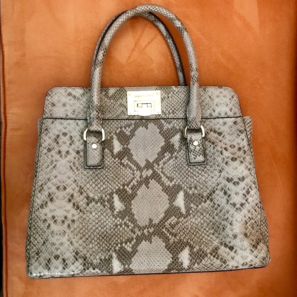 Michael Kors Snakeskin Handbag